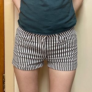 H&M Vertical Striped Shorts